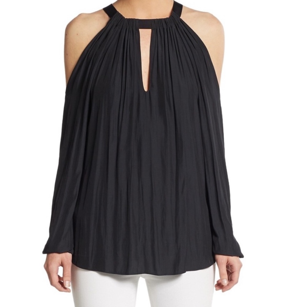 Ramy Brook blouse off shoulders size XS black used once mint condition